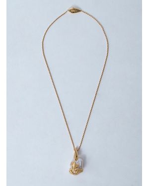 Bottega Veneta Rana Pearl Necklace - Blue