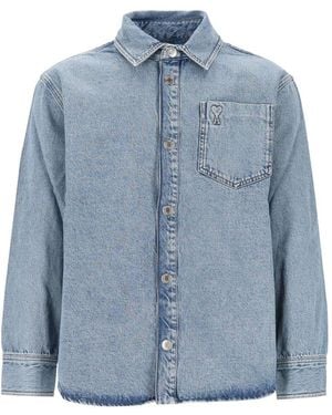 Ami Paris Ami Overshirt - Blue