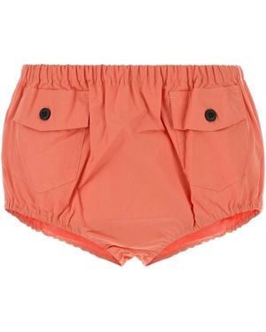 Prada Dark Poplin Shirts - Pink