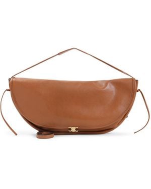 Celine Halfmoon Soft Handbag - Brown
