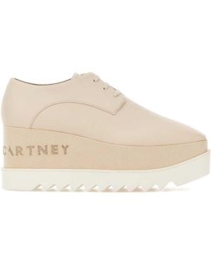 Stella McCartney Elyse Platform Mini Sandal Sneakers - Natural