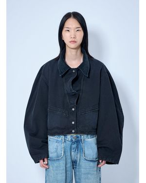 Maison Margiela Oversized Denim Jacket - Blue