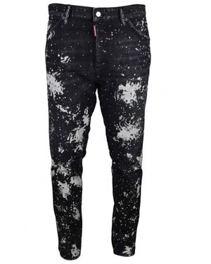 DSquared² Relax Long Crotch Jean - Black