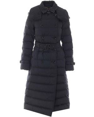 Burberry Audley Puffer Down Jacket - Blue