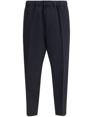 Jil Sander Wool Pants - Blue