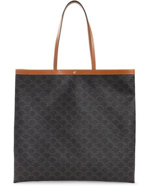 Celine Large Flat Shopper Bag - Black