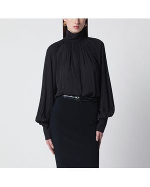 Anine Bing Anne Viscose Blouse - Black