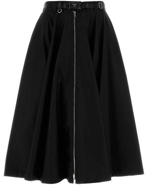 Prada Re-Nylon Skirt - Black