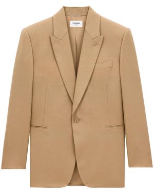 Saint Laurent Blazers - Natural