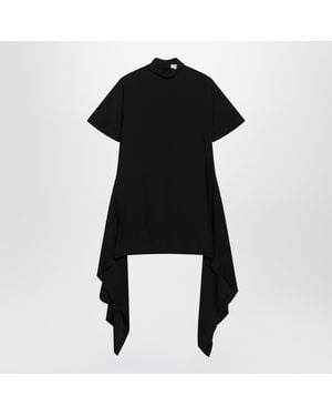 Alaïa Alaia Mockneck Mini Dress - Black