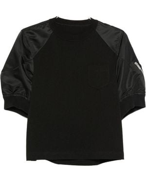 Sacai Tops - Black