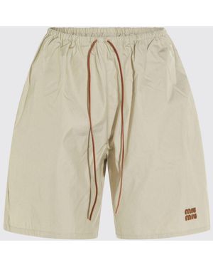 Miu Miu Shorts - Natural