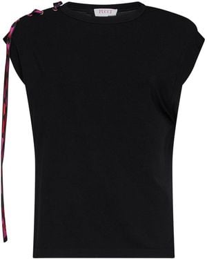 PUCCI Tank Top Stretch Jersey - Black