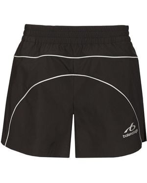 Balenciaga Techwear Sports Shorts - Black