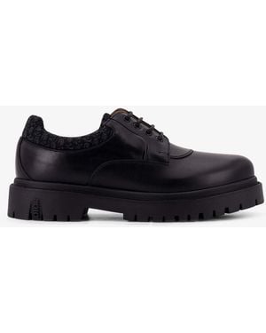 Dior Dior Dh Dexpii Leather Lace-Up - Black