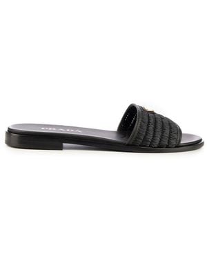 Prada Shoes Slippers - Black