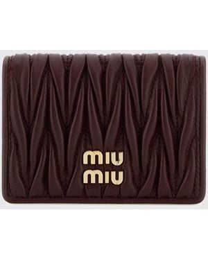 Miu Miu Wallet - Red