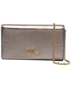 Chloé Iconic Crossbody Bag - Gray
