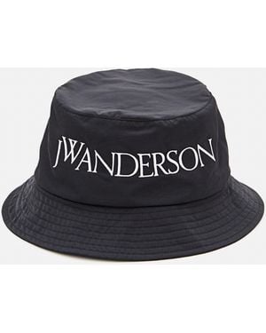 JW Anderson Jw Anderson Jw Anderson Bucket Hat - Black