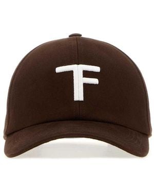 Tom Ford Chocolate Cotton Baseball Cap - Brown