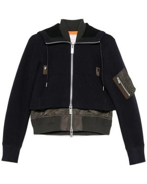 Sacai Jackets - Black