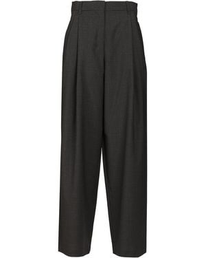 Max Mara Palazzo Pants - Gray