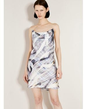 Y. Project Y/Project Invisible Strap Slip Dress - White