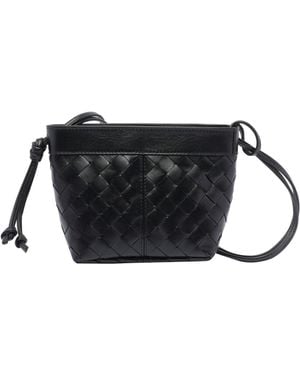 サンダル・ミュール Bottega Veneta POUCH FLIP FLAP SMALL PRISM Bottega Veneta Flip Flap Small Prism Canvas & Leather Pouch