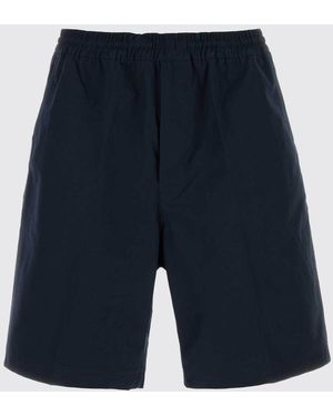 Prada Cotton Poplin Bermuda Shorts - Blue