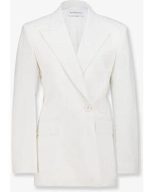 Givenchy Wool And Mohair Blazer - White