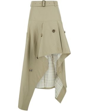 Burberry Skirt Heather - Natural