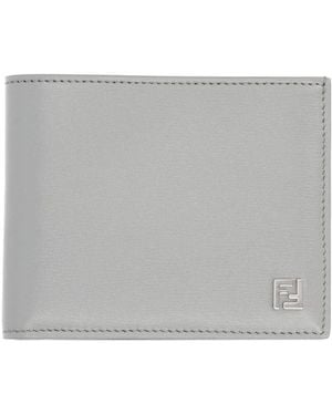 Fendi Portafoglio "Squared Ff" - Gray