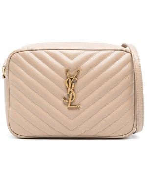 Saint Laurent Neutrals Satchels & Cross Body Bags - Natural