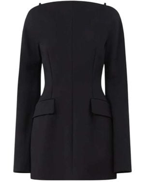 Sportmax Short, Fitted Cady Dress - Black