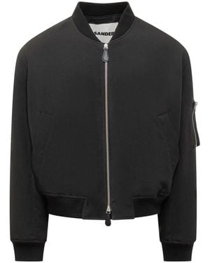 Jil Sander Bomber Jacket - Black