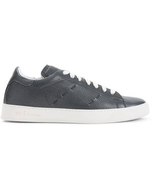 Kiton Grigio Scuro Low-Top Sneakers - Blue