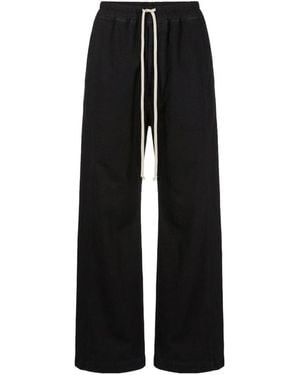 Rick Owens Drkshdw Wide-Leg Sweatpants - Black