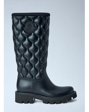 Moncler Kickstream Rain Boots - Blue