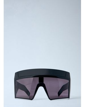 Rick Owens Shield-Frame Sunglasses - Gray