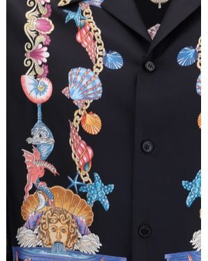 Versace Silk Shirt - Blue