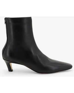 TOTEME Leather Boots - White