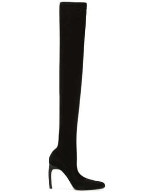 Victoria Beckham Harlow Thigh-High Boots - Black