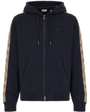 Burberry Clothing Sweatshirts - Blue