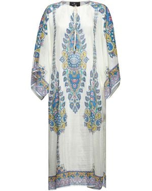 ワンピース Etro Cover-Up Dress Tarik Ediz 98275 Strappy Back One Shoulder Dress