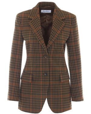 Max Mara Mxmgalosce Jacket - Brown