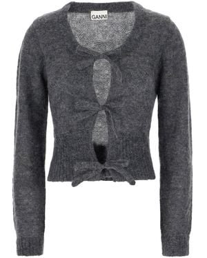 Ganni Clothing Knitwear - Gray