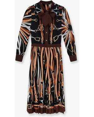 Gucci Chemisier Silk Dress - White