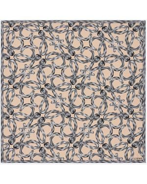 Loewe Silk Maxi Foulard Paula's Ibiza - Gray
