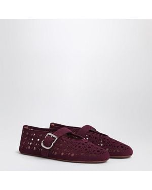 Alaïa Vienne Ballerina - Red