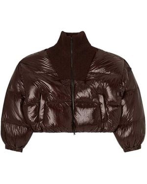DIESEL Quilted Jacket - Brown